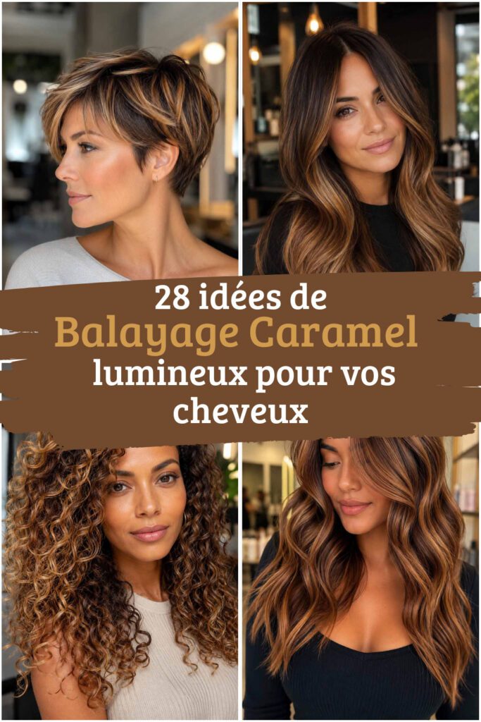 Lire la suite à propos de l’article Balayage Caramel : 28 idées naturelles et lumineuses à adopter en 2026
