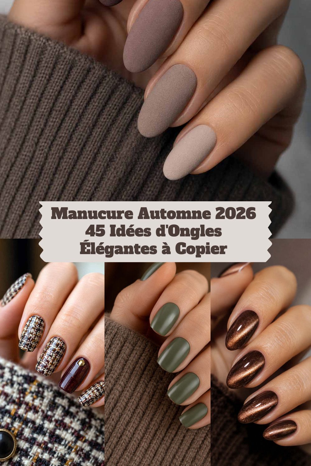 You are currently viewing Manucure automne 2026 : 45 idées Nail Art et couleurs tendances